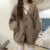 Sweater Cardigans Coats Autumn Winter Female Long Sleeve V-neck Loose Knitted Jackets Cardigan Sweaters