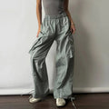 Y2k Aesthetic Cargo Pants American Retro Harajuku Baggy Trousers Oversized Sweatpants