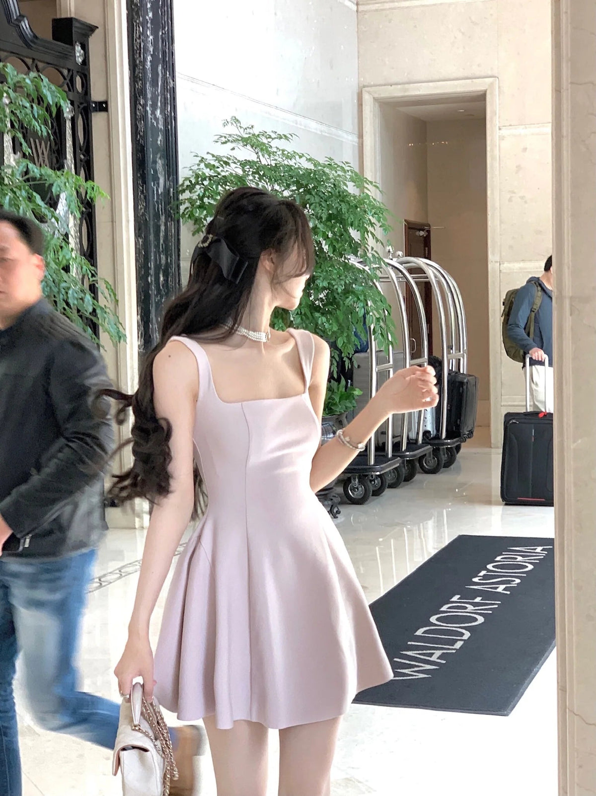 Summer Midi Dress French Holiday Party Dresses Aline Prom Robe Wedding Vestidos Clothes New