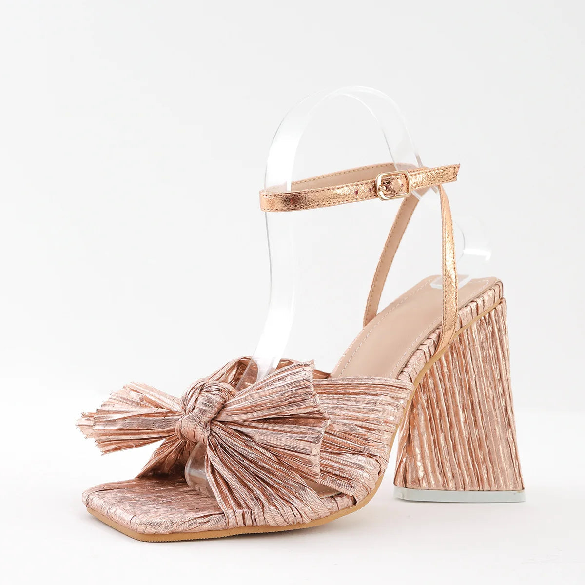 Comfort Shoes for Open Toe Large Size Sandals High Heels Suit Female Beige Buckle Strap Peep Big New Highheeled Blac