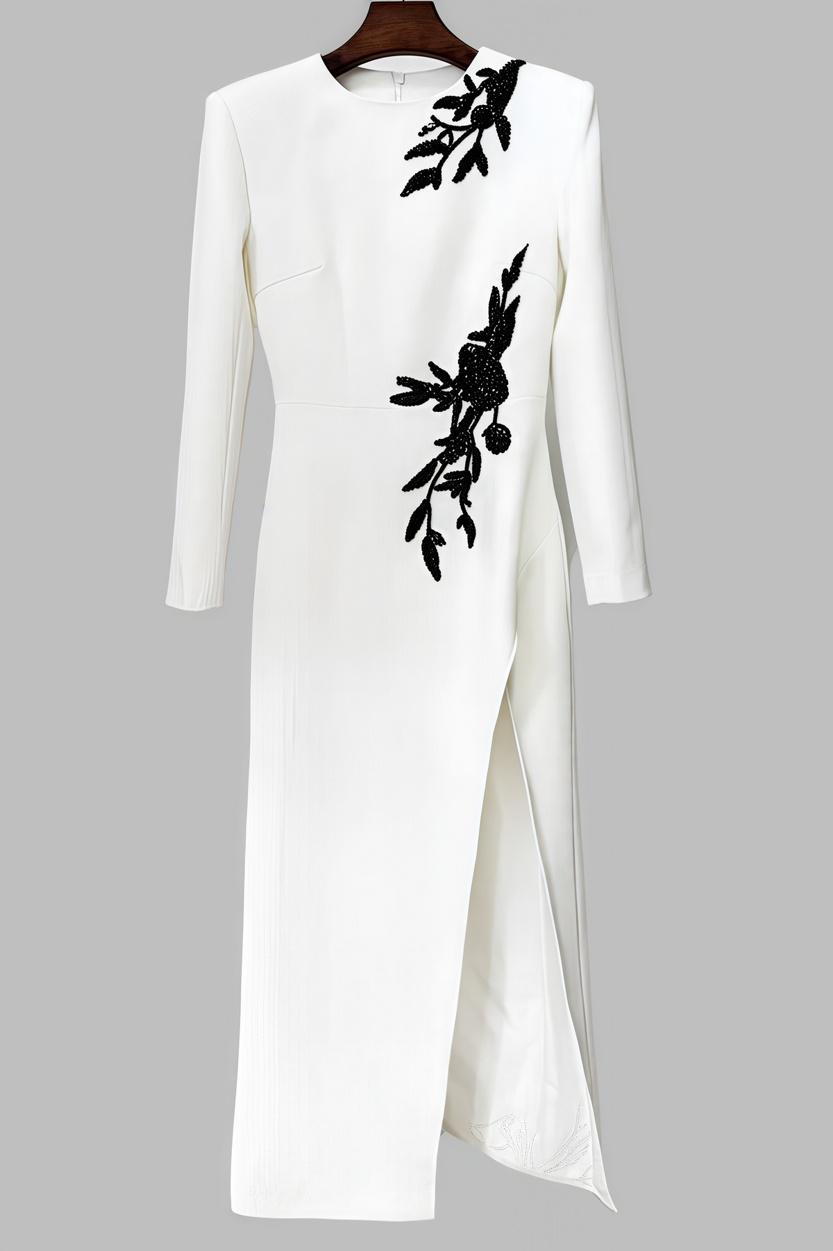 Marglt Embellished Slit Maxi Dress