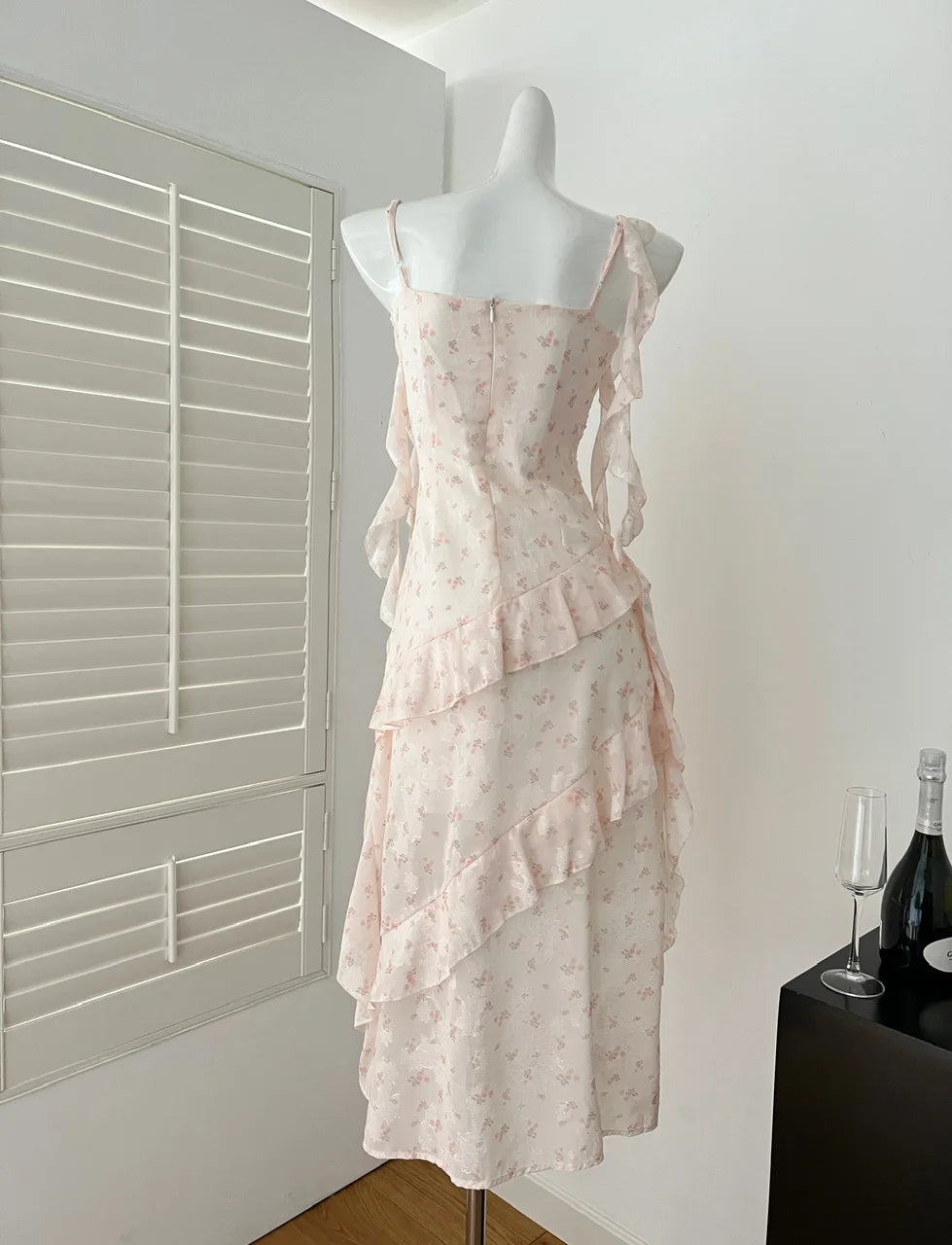 Summer Mini Dress Chiffon Fairy Frock Onepiece Coquette Shoujo Girl Evening Party 2000s Aesthetic Korean Sundress