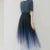 Tulle Skirts High Waist Gradient Mesh Pleated Midi Skirt Korean Elastic Loose All Match a Line Skirt