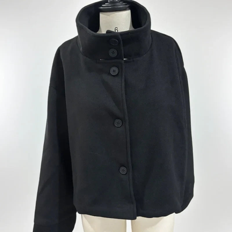 Stylish Versatile Jacket Stand-collar Classic Mature Autumn Coat Trend Edgy High-quality Street Wear