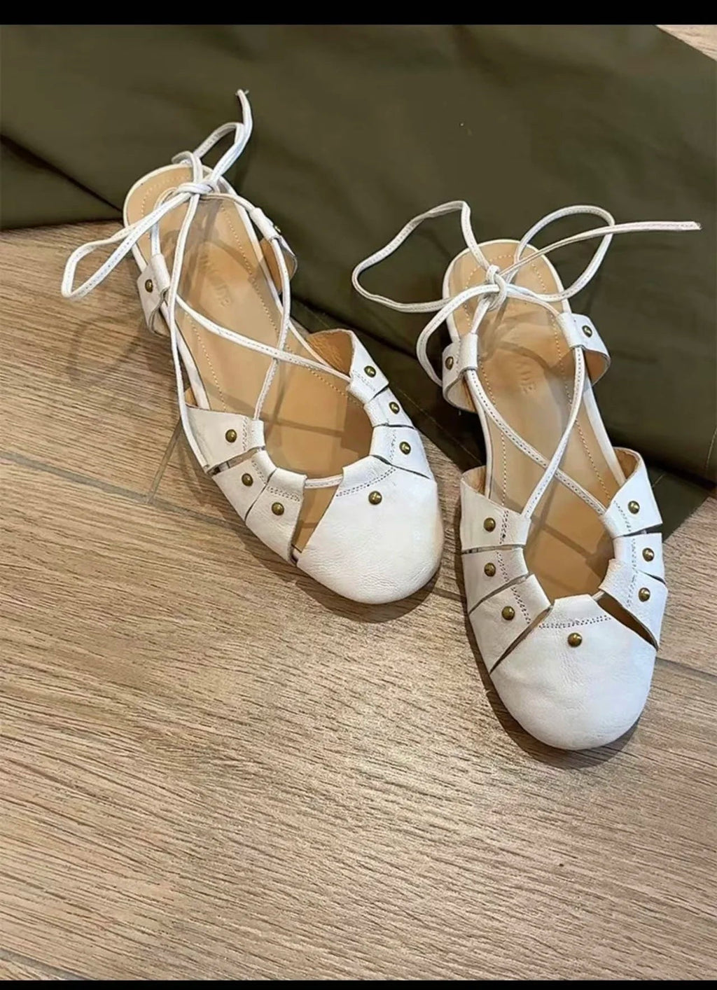 Flat Sandals Shoes Woman Slippers Slingback Trend Summer Designer Dress Shallow Soft Leather Comfort Sandalias