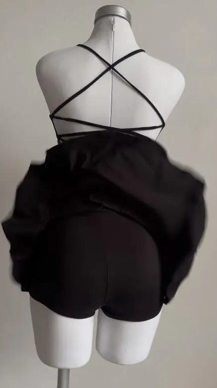 Europe and the United States Explosive New Cross-border Suspenders Two-piece Suspenders Halter Halter Skirt