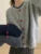 Knit Sweater Cardigan Coat for Long Sleeve Patchwork Ribbed Loose Cropped Top Female Knitwear Outwear Jumpers