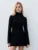 Slim Mini Dress for Two Pocket Spring Autumn New Long Sleeve A-line Club Party Dress Female