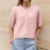 Button Up Short Sleeve Cardigans Preppy Aesthetic Y2k Knitted Sweater T-shirt Loose Fit Knitwear Tops High Street