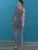 One Shoulder Backless Pants Suit Summer Color Slim Pants Suit ’s Pants Suit 2-piece Set