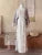 New Chinese Style ’s Two-piece Dress Set Lace Patchwork Cardigan Spaghetti Strap Lace-up Long Dress Female Suit