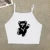 Short-sleeved T-shirt Pure Cotton Summer New Spice High Waist Slim Short Crop Clothing Tide Sweet and Spicy