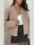 Autumn Winter Zipper O-neck Knitted Cardigans Loose Long Sleeve Sweater Top Lady All-matching Knitwear