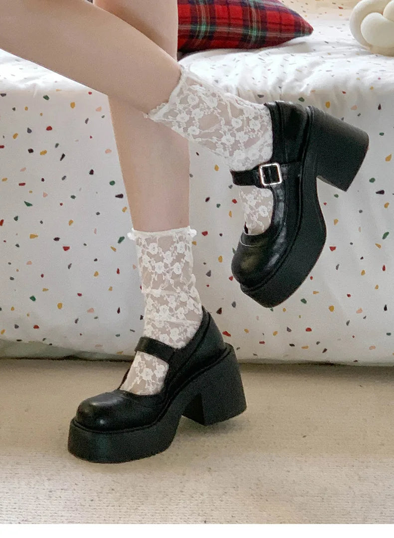 Shoes Woman Comfortable and Allmatch Shallow Mouth Female Sneakers Round Toe Clogs Platform Flats on Heels New R