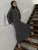 Loose Sweater Suit Female V-neck Knit Pollover Top Long Skirt High Waist Autumn Winter Skirt 2 Piece Set