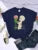 The Little Boy Likes Colored Glass Balls Short Sleeve Creative Street Tops O-neck Clothing All-math Female T-shirts