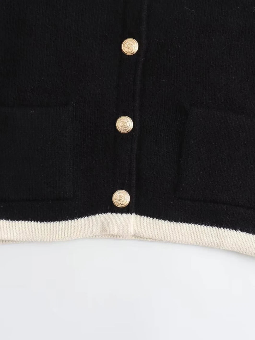 Patchwork Slim Sweater Cardigan for Woman Oneck Long Sleeve Single Breasted Sweaters Coat Allmatch Jumper