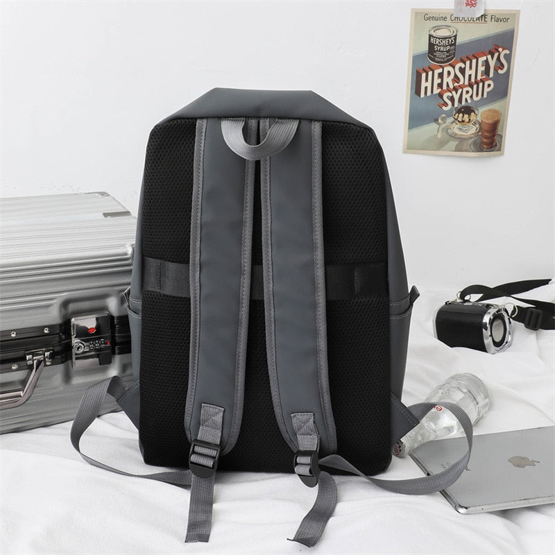 3 Pcs Set Harajuku Laptop Backpack Coating School Bags for Teenage Girl Kawaii College Student Kids Book Bag Rucksack