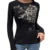 2000s Retro Rhinestone Graphic Print T-shirt Harajuku Grunge Y2k Aesthetics Fairy Crop Top Korean Mall Goth Tees