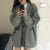 Autumn Winter Cardigan Sweater Coats Female Long Sleeve V-neck Loose Knitted Jackets Sweater Cardigans