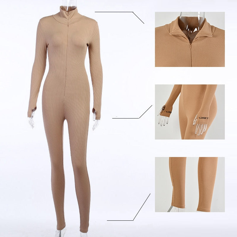 Chiara Zipper Jumpsuit
