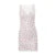 Summer Mini Dress Aesthetic Clothes Cherry Print V Neck Sleeveless a Line Short Dress Y2k Club Party Dresses