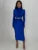 Hollow Out Maxi Dress for Autumn Winter New Turtleneck Long Sleeve Bodycon Club Party Evening Dress