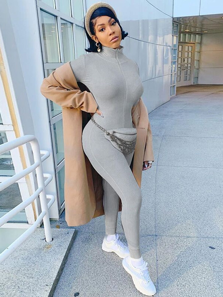 Chiara Zipper Jumpsuit