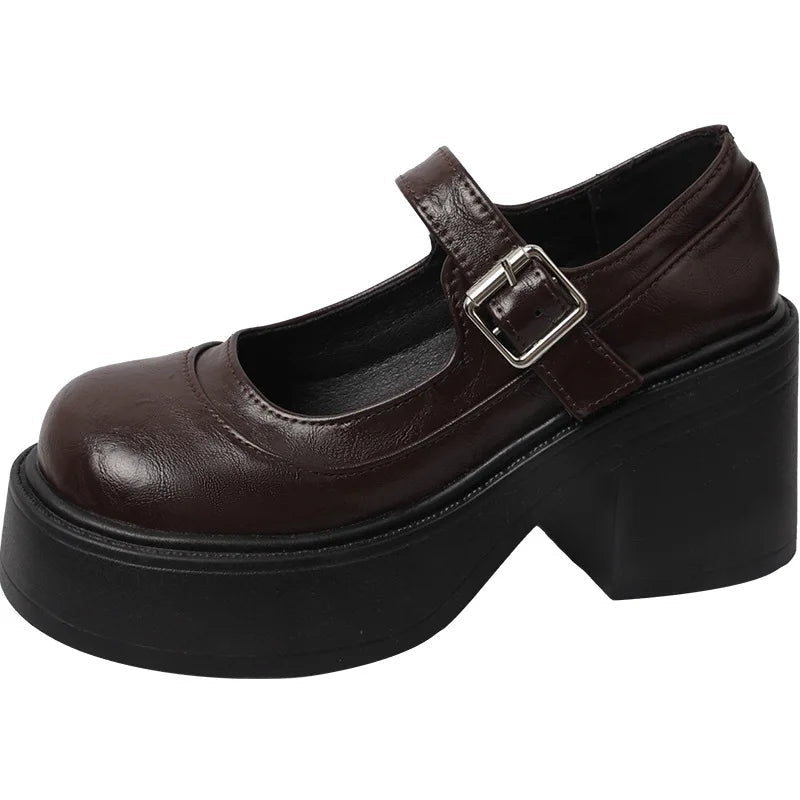 Shoes Woman Comfortable and Allmatch Shallow Mouth Female Sneakers Round Toe Clogs Platform Flats on Heels New R