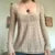 2000s Long Sleeve Babydoll Knitted Sweater Tops Cottage Milkmaid Pullovers Aesthetic Grunge Y2k Knitwear T-shirts