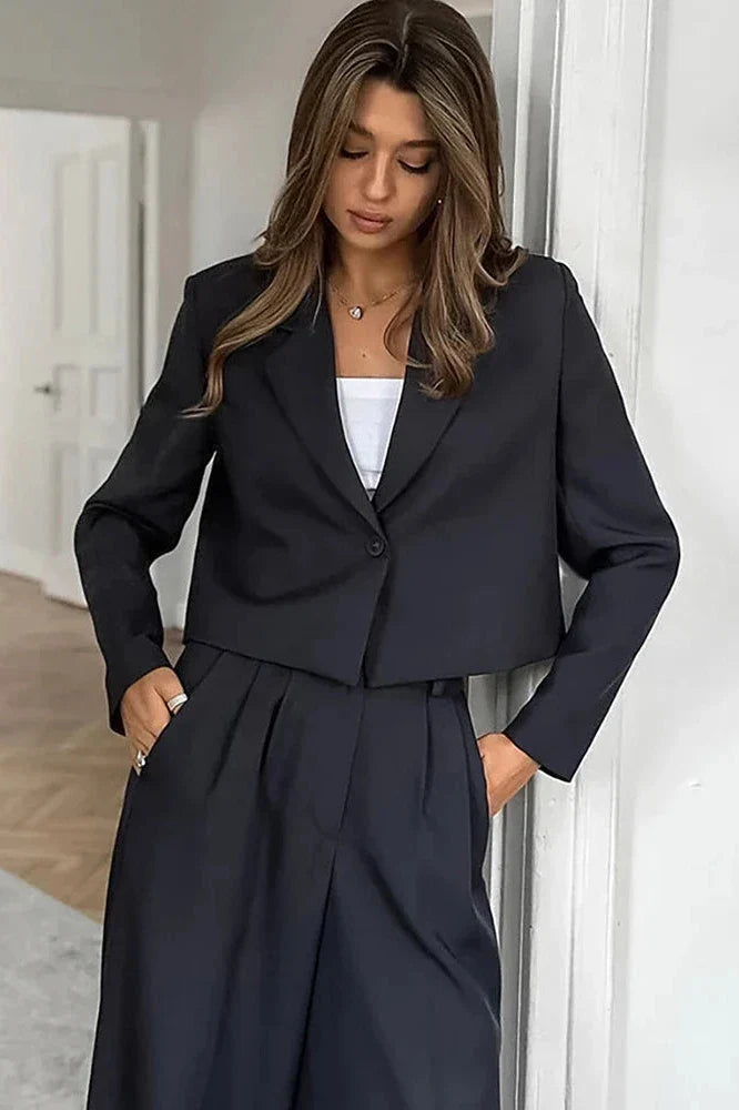 Autumn Winter Office Pants Set