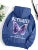 Purple Butterfly Printing Hoodies Fleece Pocket Hoody Simple Hoodie Autumn Loose Female