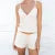 Kawaii 2 Piece Set Fairycore Cottage Bow Camis Crop Tops + Mini Shorts 00s Pajamas Loungewear Y2k Outfits