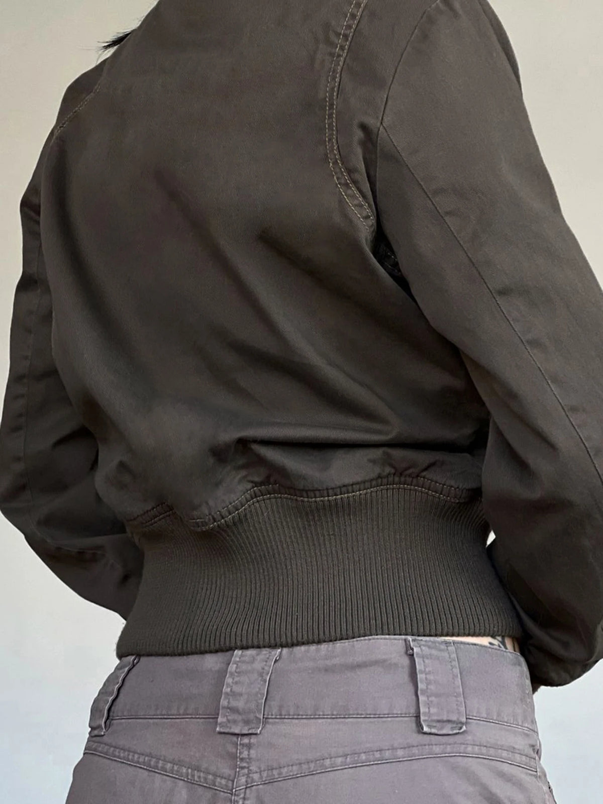 Punk Zipper Long Sleeve Jackets Slim S New Clothes Binding Waist Coat