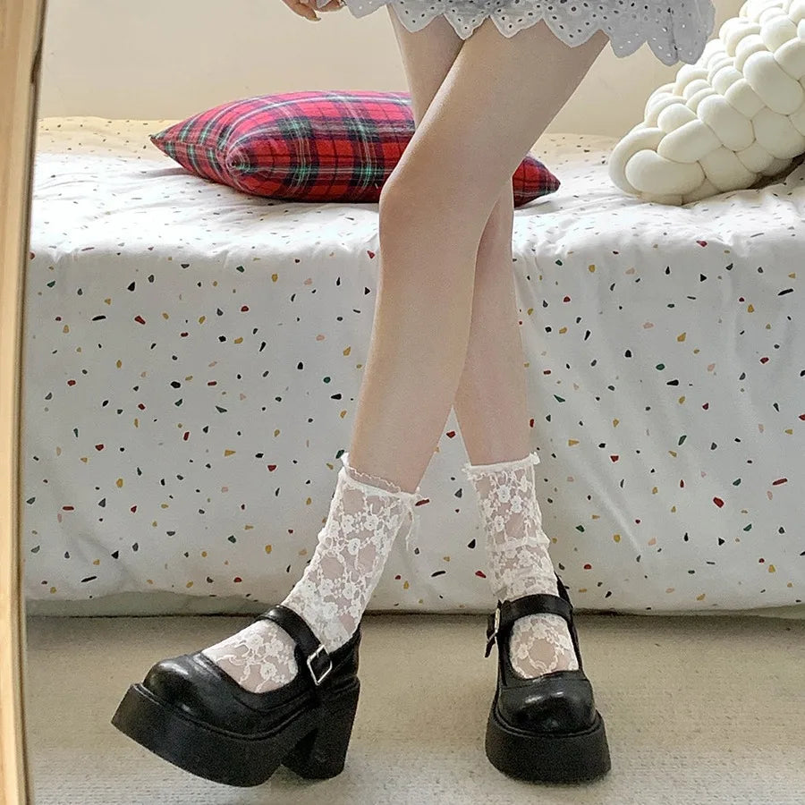 Shoes Woman Comfortable and Allmatch Shallow Mouth Female Sneakers Round Toe Clogs Platform Flats on Heels New R