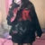 Indie Grunge Graphic Print Zip Up Hoodie Y2k Clothes Harajuku Grunge Baggy Sweatshirt Korean Kawaii Goth Mall Emo Jacket