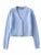 V-neck Knitwear Sweater Cardigan for Cropped Long Sleeve Cropped Knit Outwear ’s Patchwork Coat