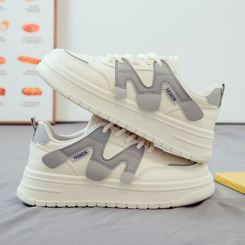 Trainers Womanshoes Sneakers Platform Shoes Running Roses Thick Sole Autumn Leisure Sneakers