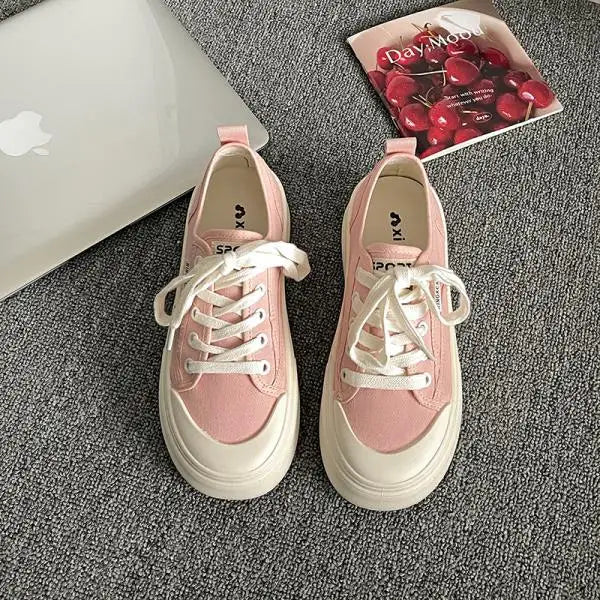 Shoes Platform Female Sneakers Black Flats Soft Clogs New Espadrille Retro Summer Fabric Leisure Canvas Flat Blac
