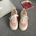 Shoes Platform Female Sneakers Black Flats Soft Clogs New Espadrille Retro Summer Fabric Leisure Canvas Flat Blac