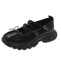 Autumn Chunky Sports Shoes Shallow Butterflyknot Platform Sneakers Flats Outdoor Mary Jane Shoe