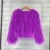 Candy Colorful Fuzzy Faux Fur Coat Winter Shaggy Oversized Fluffy Sheep Fur Jacket Festival Fur Coats