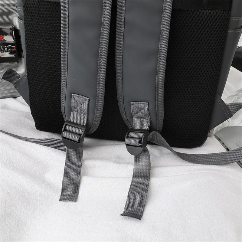 3 Pcs Set Harajuku Laptop Backpack Coating School Bags for Teenage Girl Kawaii College Student Kids Book Bag Rucksack