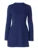 Long Sleeve Slim Mini Dress for A-line High Waist Two Pockets Autumn Winter New Party Dress Female