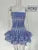 Embroidery Cut Out Woman Mini Dress Strapless Off Shoulder High Waist Vestidos Female Clothing Summer 23a430