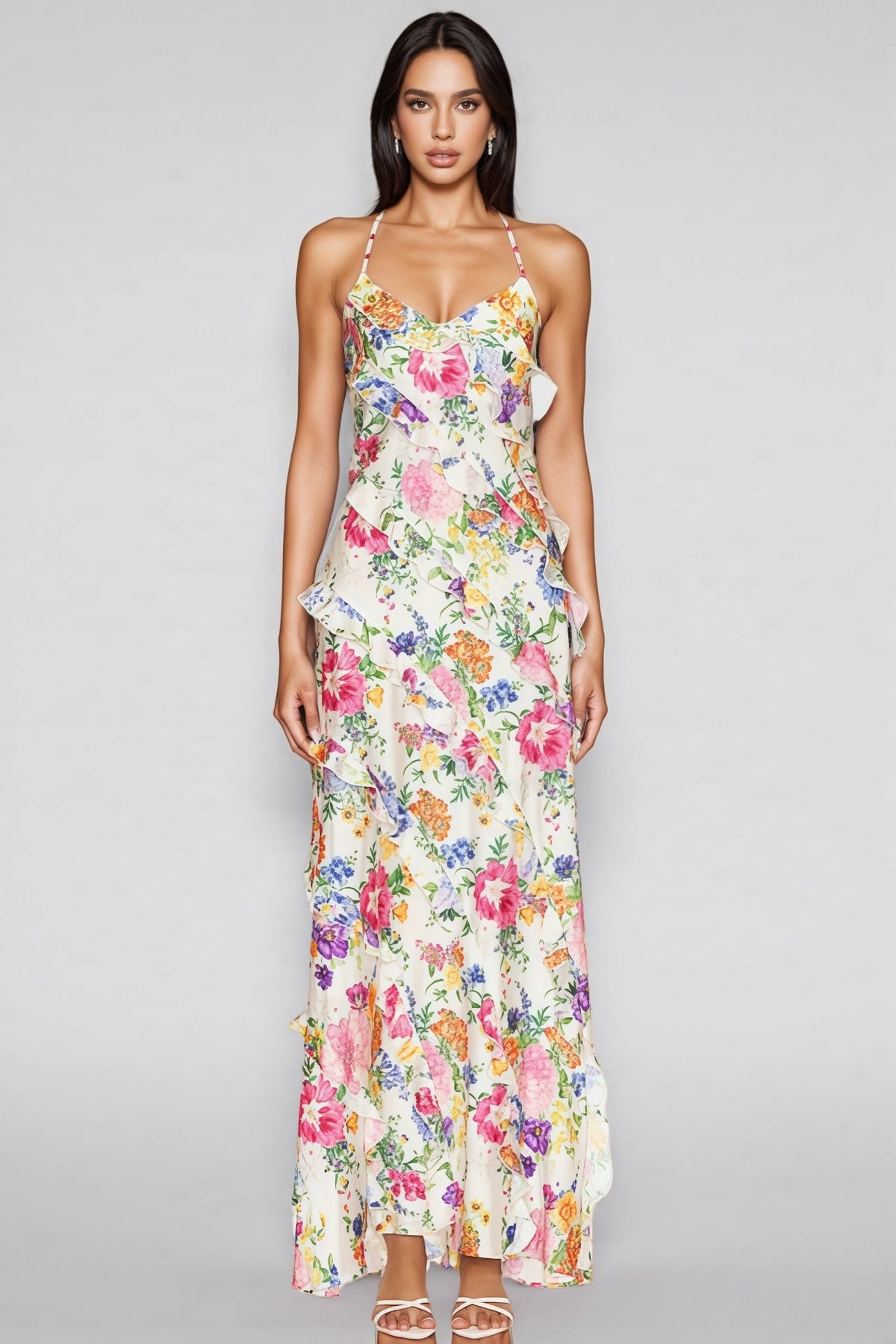 Janelle Halter Maxi Dress