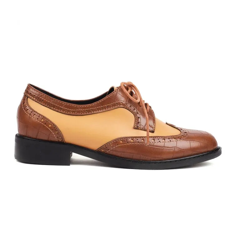 Summer Shoes British Style Low Heels Oxfords Modis Female Sneakers Allmatch Mixed Colors Preppy New
