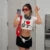 Y2k Summer New Round Neck Short Sleeved Letter Printed Open Navel European and American ’s Top T-shirt