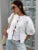 Hollow Out Short Sleeve T-shirt Shirts ’s Summer Patchwork Lace-up Loose Female Y2k Top Shirts