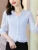Woman Spring Autumn Style Blouses Shirts Lady Long Sleeve V-neck Color Blusas Tops Df4615